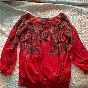 Red long sleeve